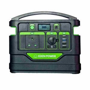500W Portable Solar Generator + Standing Fan + 100W Solar Panel